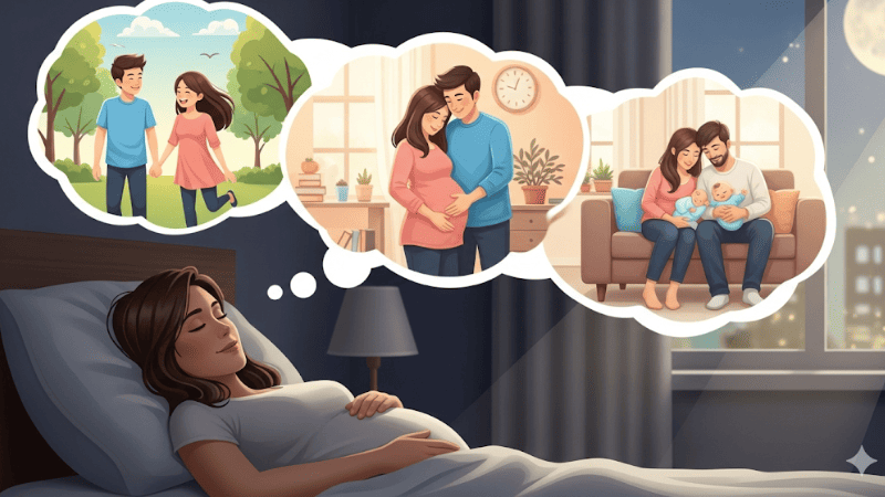 Mơ thấy có bầu báo hiệu chuyện tình cảm thay đổi