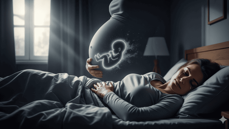 Mơ thấy có bầu nhưng em bé biến mất