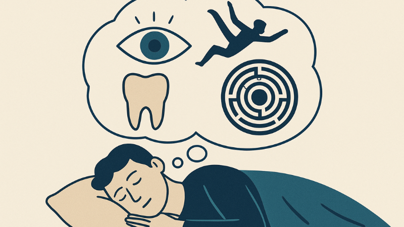 Phân tích các biểu hiện cụ thể trong giấc mơ