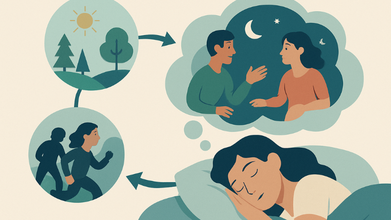 Ảnh hưởng của môi trường và trải nghiệm xã hội đến nội dung giấc mơ