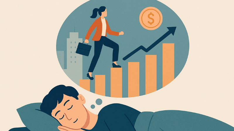 Tương quan giấc mơ với sự nghiệp và tài chính