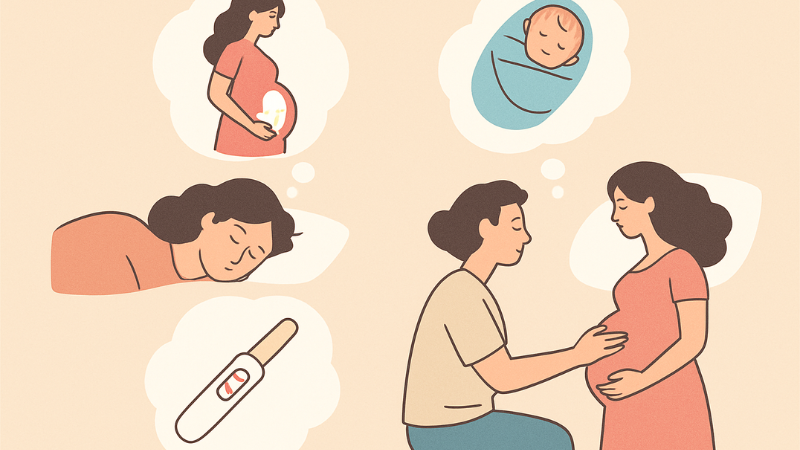 Ý nghĩa giấc mơ thai sản theo các bối cảnh khác nhau